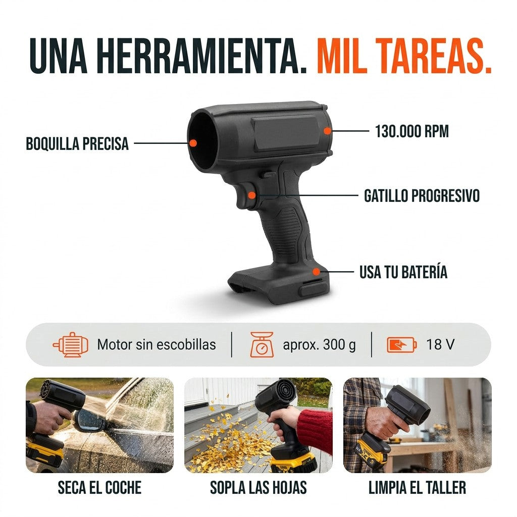Airjet: una herramienta, muchos trabajos