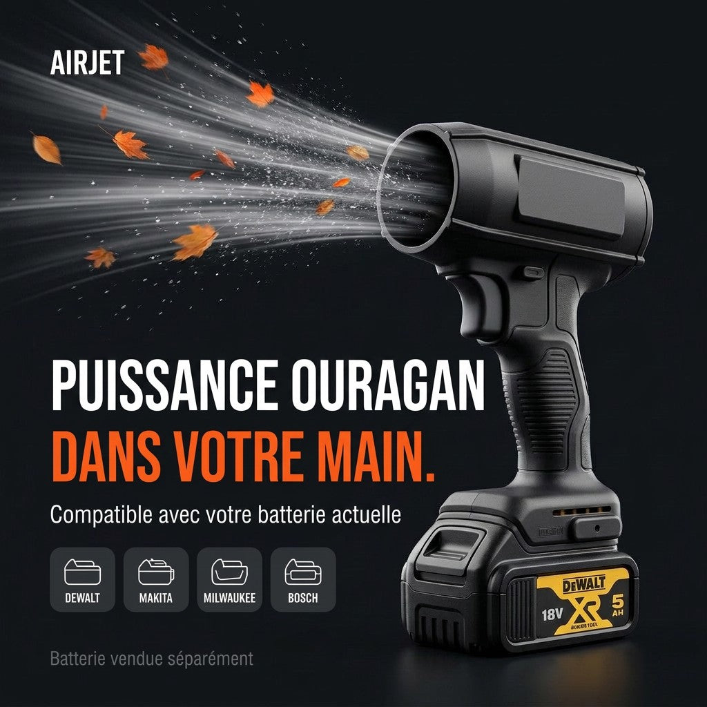 Airjet™ – la puissance d'un ouragan en main