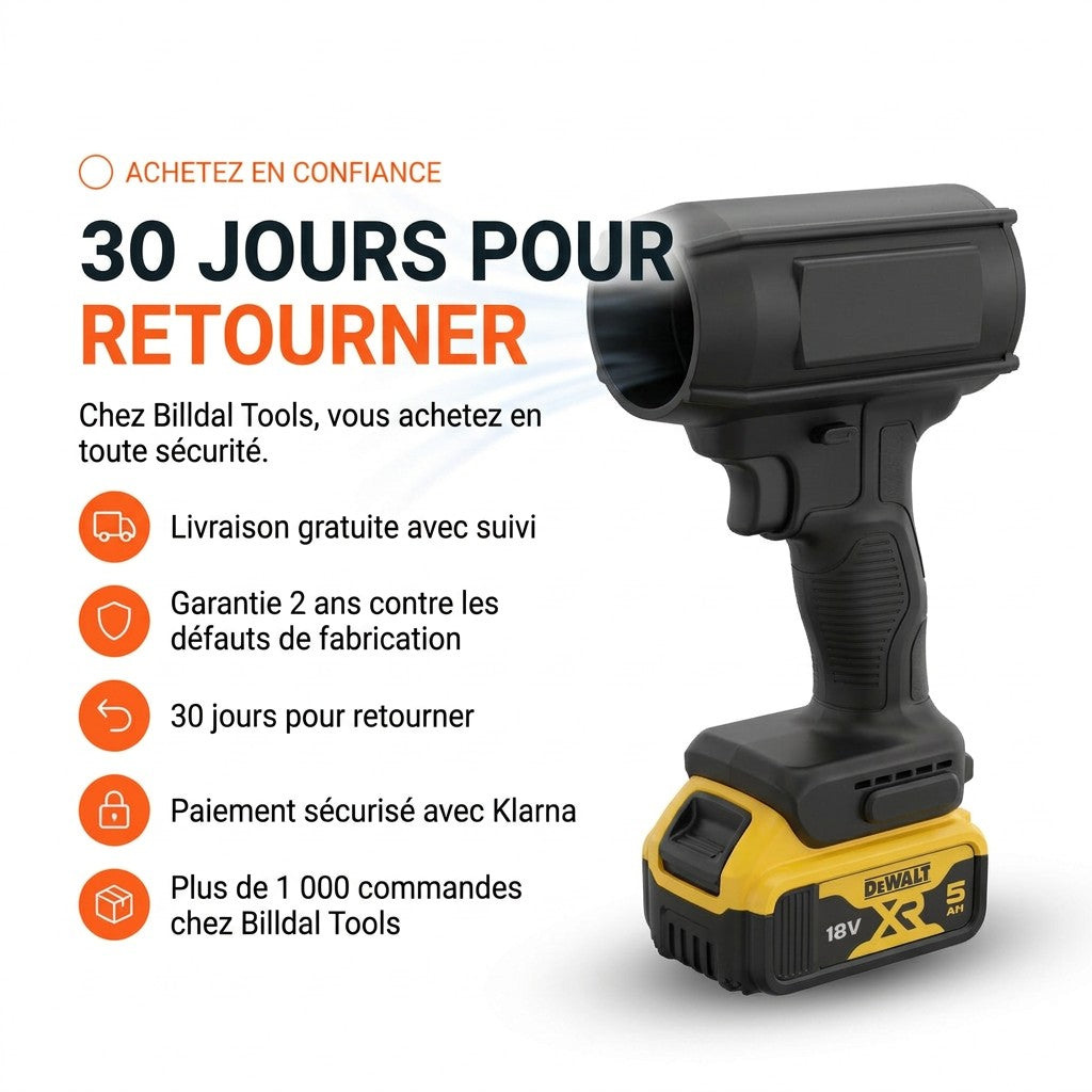 Airjet™ – 30 jours pour retourner