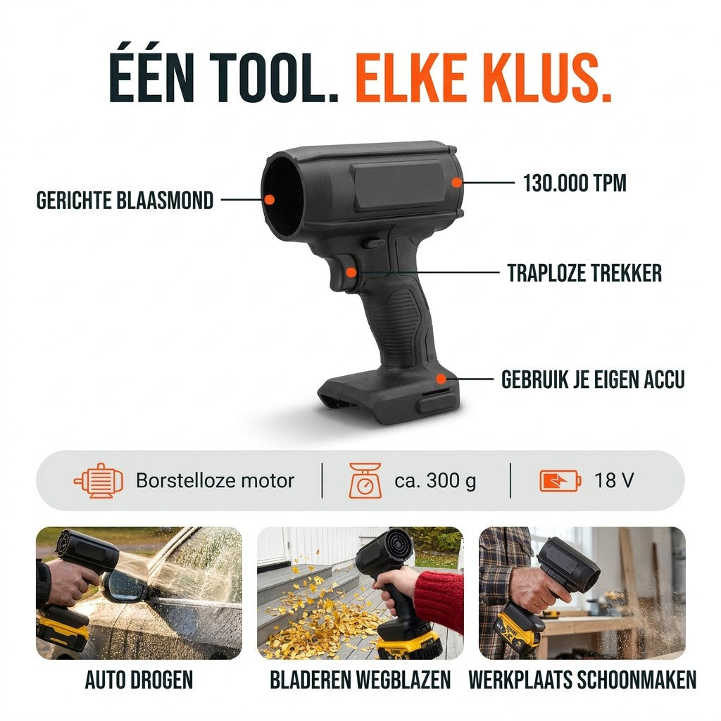 Airjet™ – één tool, elke klus