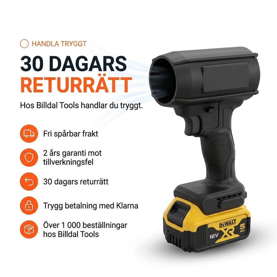 30 dagars öppet köp hos Billdal Tools