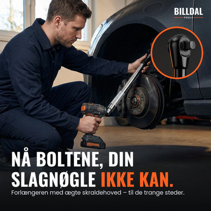 Billdal Offset Extension Pro i brug ved hjulophænget