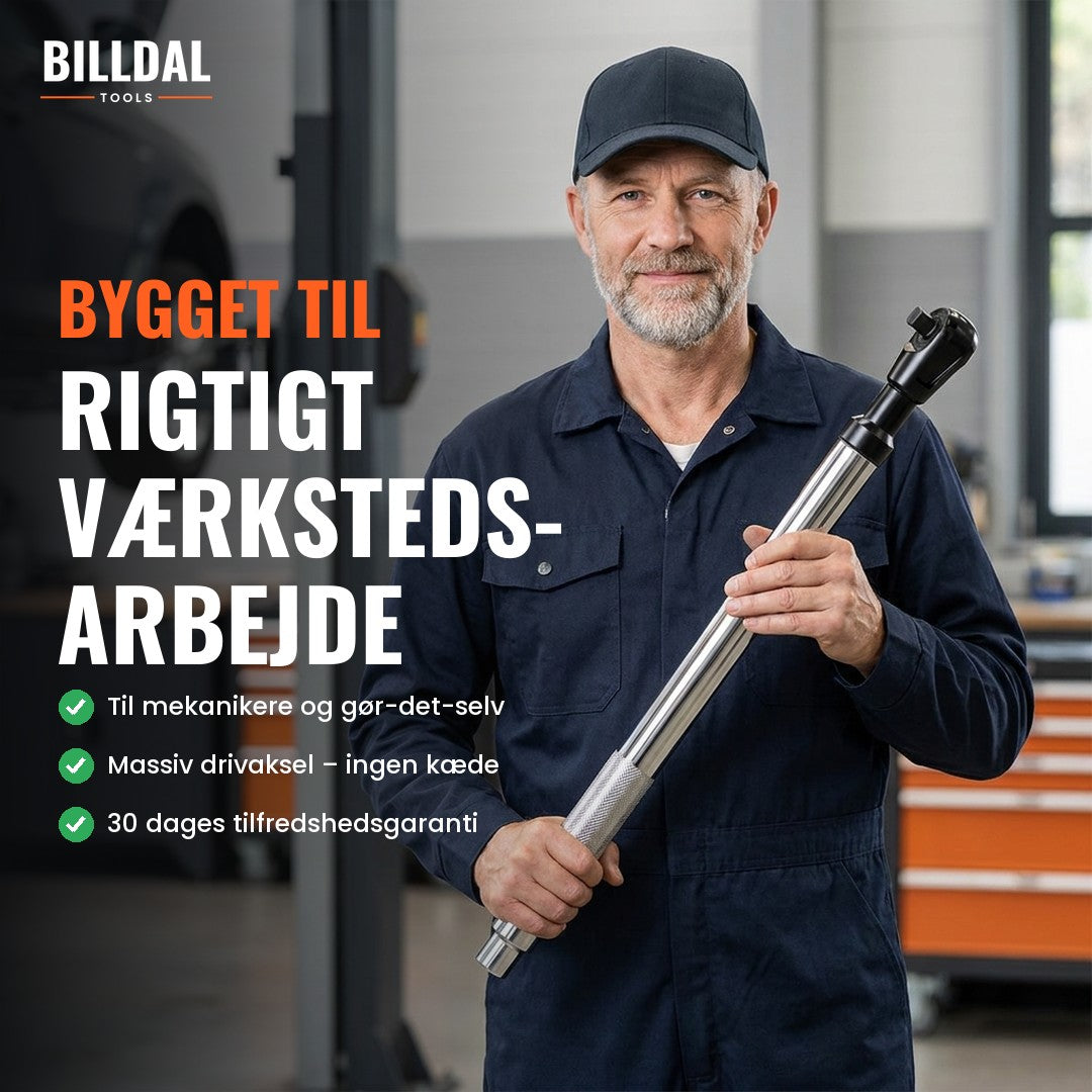 Mekaniker med Billdal Offset Extension Pro