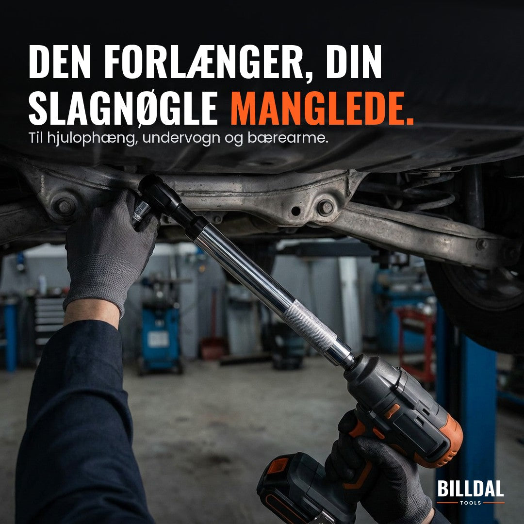 I brug under bilen